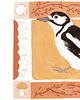 grafiki i ilustracje Print Dzięcioł duży 18x24 cm 1