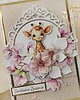 kartki scrapbooking Dziecięca kartka urodzinowa z żyrafką "Magnolia1"GOTOWA 1
