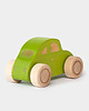 klocki i zabawki drewniane Autko Garbus  zielone + personalizacja 2