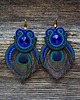 kolczyki soutache Peacock Eye-kolczyki soutache 4