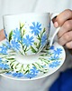 filiżanki Filiżanka ręcznie malowana Cykoria Podróżnik 220ml 1