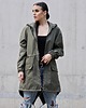 kurtki damskie Kurtka ocieplana/ płaszcz typu parka khaki 7
