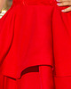 sukienki mini damskie 205-1 LAURA podwójnie rozkloszowana sukienka 4
