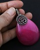 wisiory Izydora - wisior wire-wrapping z Agatem 3