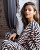piżamy damskie piżama  ZEBRA ONE-PIECE 2