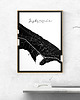 plakaty Plakat Jastarnia mapa 1
