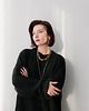 swetry damskie Sweter boucle, czarny 2