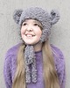 czapki dziecięce Czapka handmade - miś 1