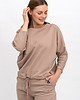 bluza bez kaptura damska Bluza ,,VERONA"  capucino 1