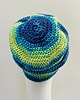 czapki damskie Czapka przejściowa cienka beanie smerf bawełna 3