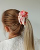 gumki do włosów Satynowa gumka satynowa scrunchie owijka frotka kwiat zachodu słońca MAXI 2