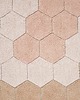 dywany Dywan bawełnainy okrągły Ø 140, Round Honeycomb Rose, Lorena Canals 2