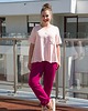 bluzki kimonowe damskie KOSZULOVE bluzka oversize z kieszonką 1