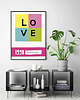 plakaty Yves Saint Laurent "Love Poster 1998" 2