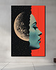 plakaty Pył księżycowy - Plakat - Druk - Kolaż, Abstrakcja, Surrealizm, Loft #6 1