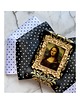 broszki Brosza  ART z obrazem Mona LisaNEW 1szt 6