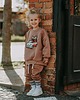 bluzy dla dziewczynki Bluza oversize Bulldog Ride 3