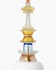 lampy wiszące Lampa wisząca szklana artdeco prl vintage retro 1