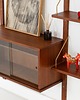 półki Regał systemowy tekowy, duński design, lata 60, produkcja: Dania 4