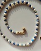 naszyjniki - inne Naszyjnik perła naturalna, lapis lazuli - Heaven 3