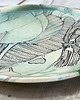 patery i talerze Malowany talerz-  Boski Tulipan /28 cm 1
