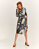 sukienki midi damskie Sukienka z drukowana 7