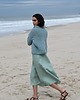 swetry damskie  Sweter merino & alpaca miętowy 2