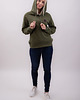 bluza z kapturem damska Bluza military bawełna organiczna GOTS 2