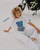 t-shirt damskie T-shirt oversize Blue Teddy dla mamy cream 3