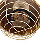 lampy wiszące Industrialna lampa wisząca, grzewcza, Narva Leuchen, Niemcy, lata 70. 4