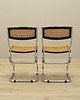 krzesła Komplet dwóch krzeseł, Bauhaus design, lata 60, produkcja: Włochy 4
