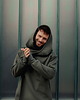 bluzy męskie Asymetryczna bluza ROBIN HOOD z kapturem khaki 5
