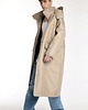 płaszcze i kurtki męskie Parka Longline Hoodie Oversize mocca 1