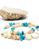 chokery Choker koral, kamień słoneczny, kamień rzeczny 1