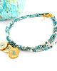 chokery Jaspis lotus, jadeit, apatyt choker oko 1