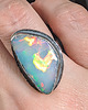 pierścionki srebrne Pierścionek rainbow colors- opal 4