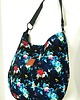 torby na ramię Kwiecista welurowa 1