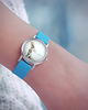 zegarki damskie Zegarek  mały - Zając - silikonowy, niebieski 1