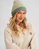 czapki damskie Pastelowa czapka zimowa zielona 2