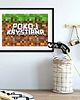 plakaty Plakat Obrazek Minecraft - Dla gracza - imię 1