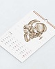kalendarze i plannery Kalendarz ścienny anatomiczny na 2020 rok 1