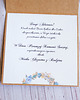 kartki scrapbooking Kartka, personalizacja, pudełko, koperta : hostia niebieska 1