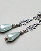 kolczyki srebrne Kolczyki srebrne Mint pearls 4