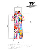 kombinezony damskie Kombinezon Calavera 3/4 unisex 4