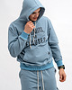 bluzy męskie Bluza męska  z kapturem  No Limits No Excuses NIEBIESKI 4