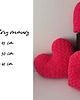 poduszki z napisami Poduszka personalizowana - serce (kolory) 7