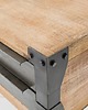 stoły Biurko Factory drewno akacjowe antracyt 135cm 4