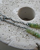 kolczyki wire wrapping chryzoprazy  na łańcuszku - kolczyki 1