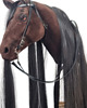 zabawki - inne Realistyczny Hobby Horse ciemny kasztan/czarna 4