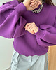 bluza bez kaptura damska Bluza Enjoyable royal purple 3